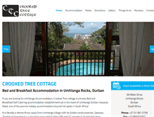Tablet Screenshot of crookedtreecottage.co.za